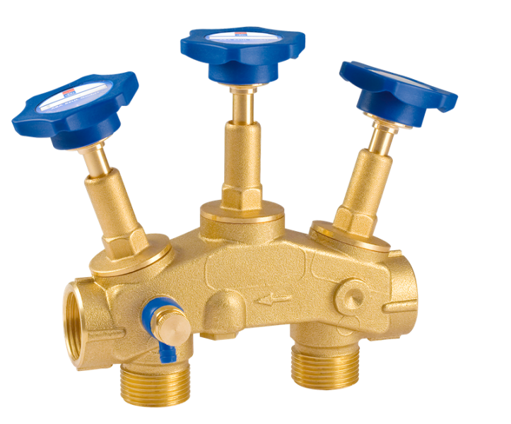 Bypass Montageblock 1&quot;  IG x 1&quot; UG